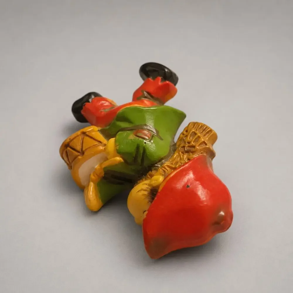 Vintage Hallmark‎ Little Drummer Boy Brooch Pin 3 Dimensional Christmas h-75